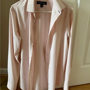 Mizzen+Main Pink Casual Button Down Shirt